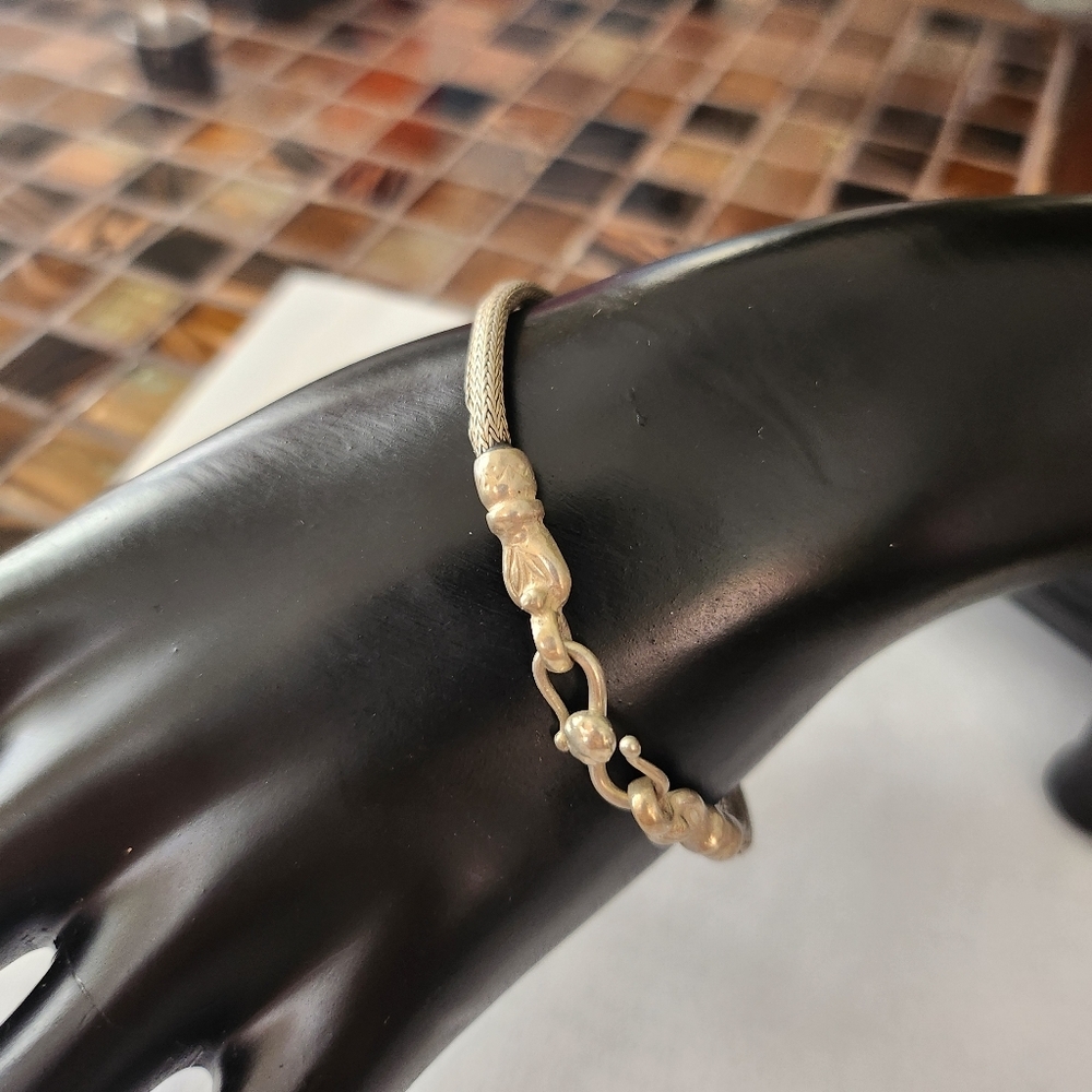 Beautiful silver bracelet